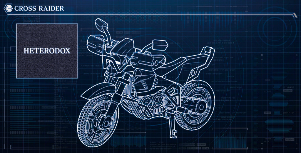 ALTERNATIVE CROSS RAIDER | HEXA GEAR . COM ‐ ヘキサギア