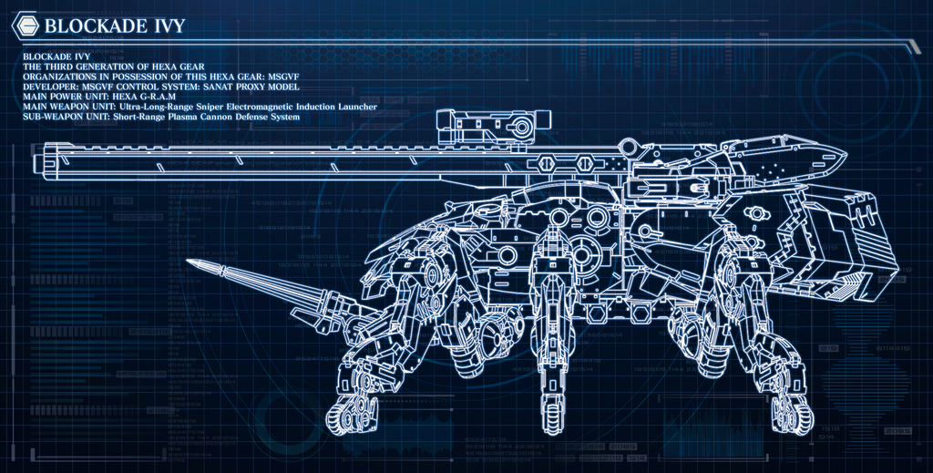 BLOCKADE IVY | HEXA GEAR . COM ‐ ヘキサギア オフィシャルサイト